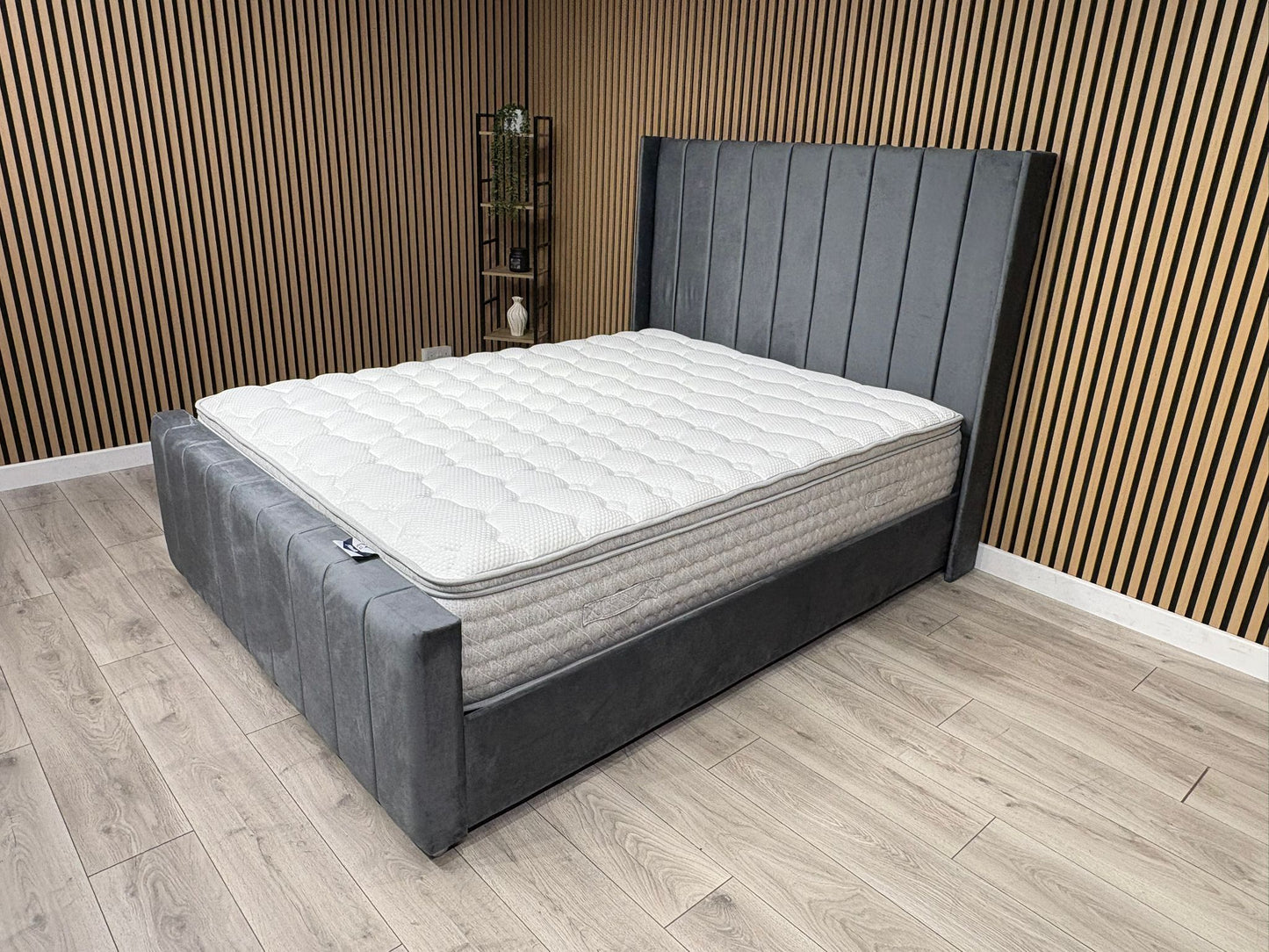 Aurel Bed Frame. Available in all sizes, Mattress Sold Seperately