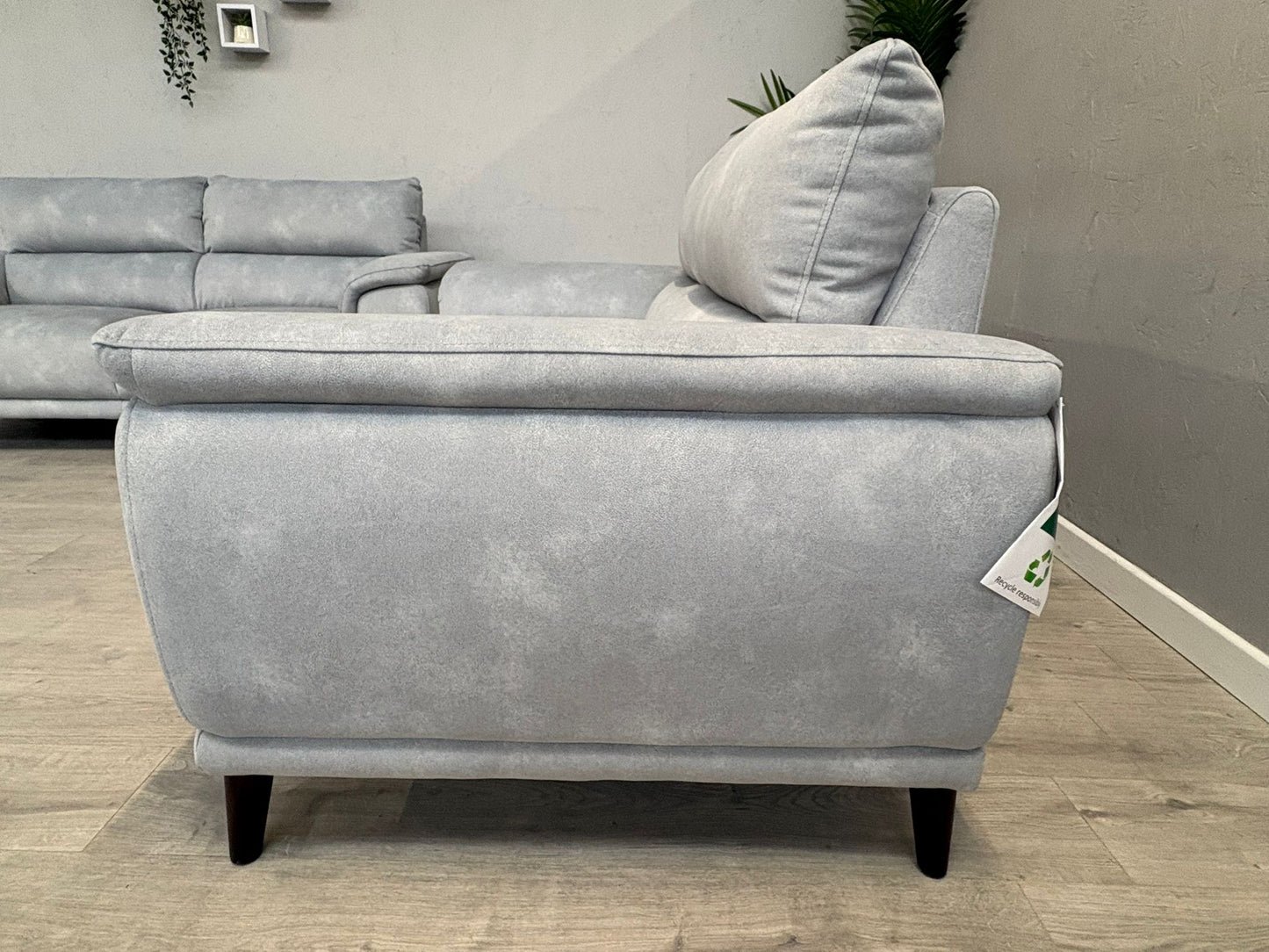 Furniture Village - Morgan 3 Seater + 2 Seater Fabric Sofa Set RRP £2890