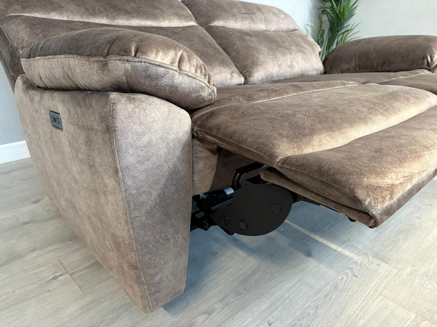 DFS Faxon Fabric 3 Seater Power Recliner Sofa - RRP £899