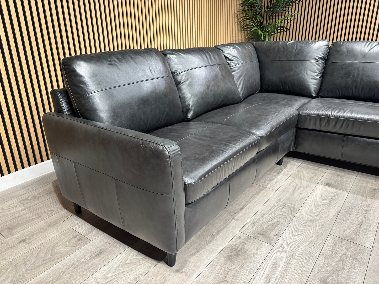 John Lewis BAILEY Style Leather 2 Corner 2 Sofa - RRP £3,679