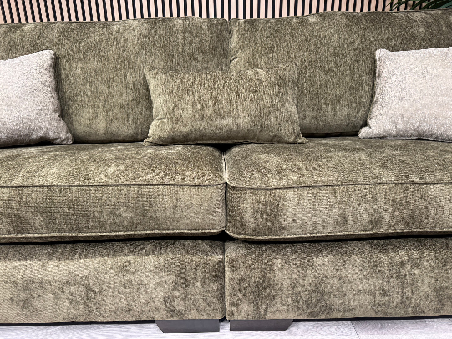 NEXT Stamford Style Fabric 4 Seater Sofa + Love Chair Set - RRP £2550