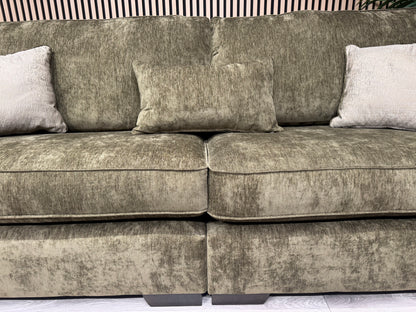 NEXT Stamford Style Fabric 4 Seater Sofa + Love Chair Set - RRP £2550