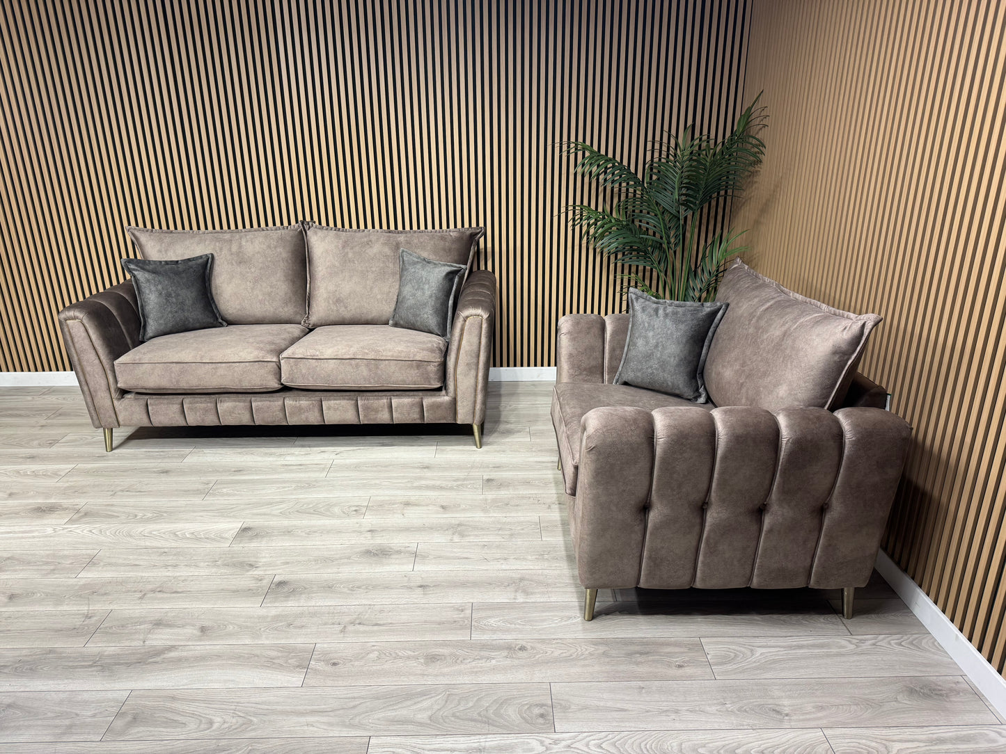DFS - Cherished Style 3 Seater + Love Chair Sofa Set, Formal Back - RRP £2,399