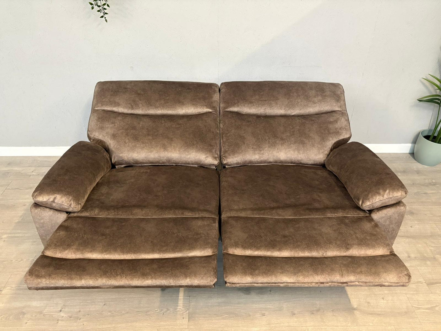 DFS Faxon Fabric 3 Seater Power Recliner Sofa - RRP £899