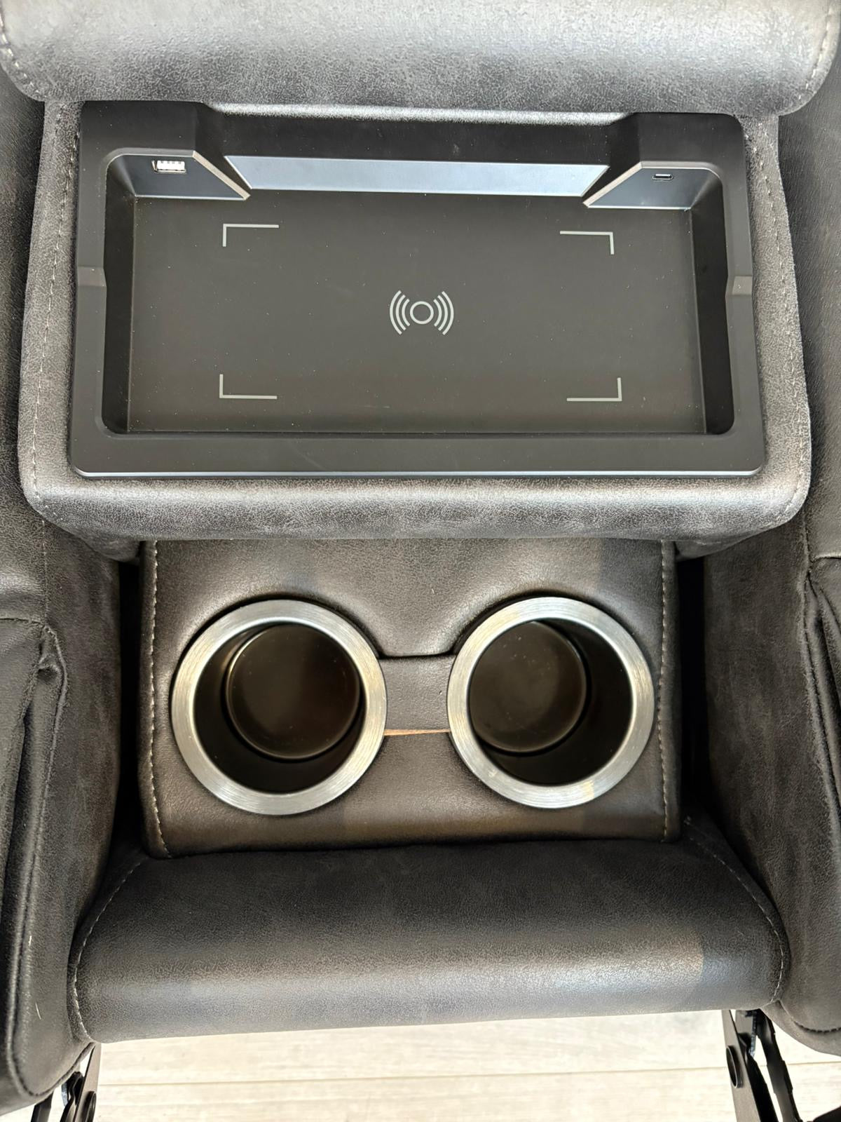 DFS Pierson 2+2 Seater Music Power Recliner Sofa Set with Console RRP £2298