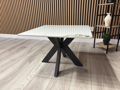 NEXT Sample - Crete Marble Effect End Table, RRP £300