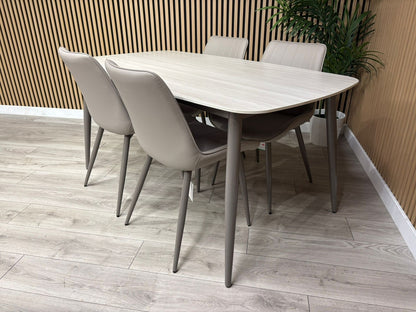 DFS Sample - SOLO Dining Table Set, RRP: £1299
