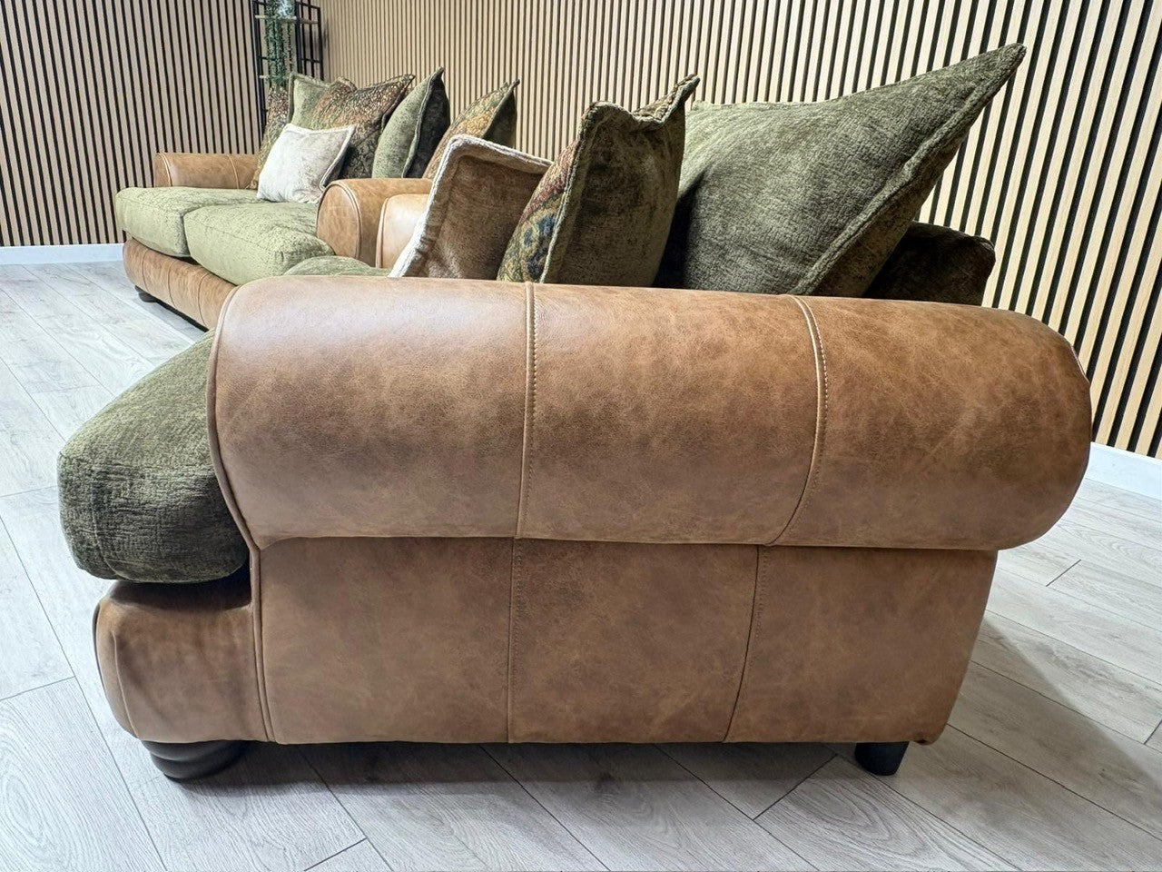 Viscount Fabric 3 Seater Sofa + Love Chair Set - RRP £3898