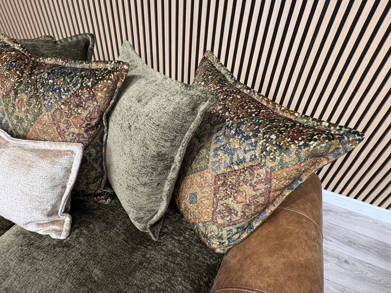 Viscount Fabric 3 Seater Sofa + Love Chair Set - RRP £3898