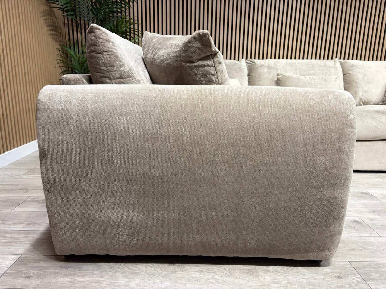 Sofology MARBLE ARCH Style Fabric LHF Corner Sofa, Mocha - RRP £3,599