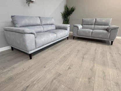 Furniture Village - Morgan 3 Seater + 2 Seater Fabric Sofa Set RRP £2890