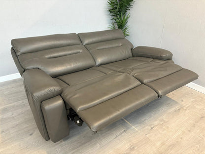 Furniture Village CINEMAX Leather 3 Seater Power Reclining Sofa - RRP £2,395