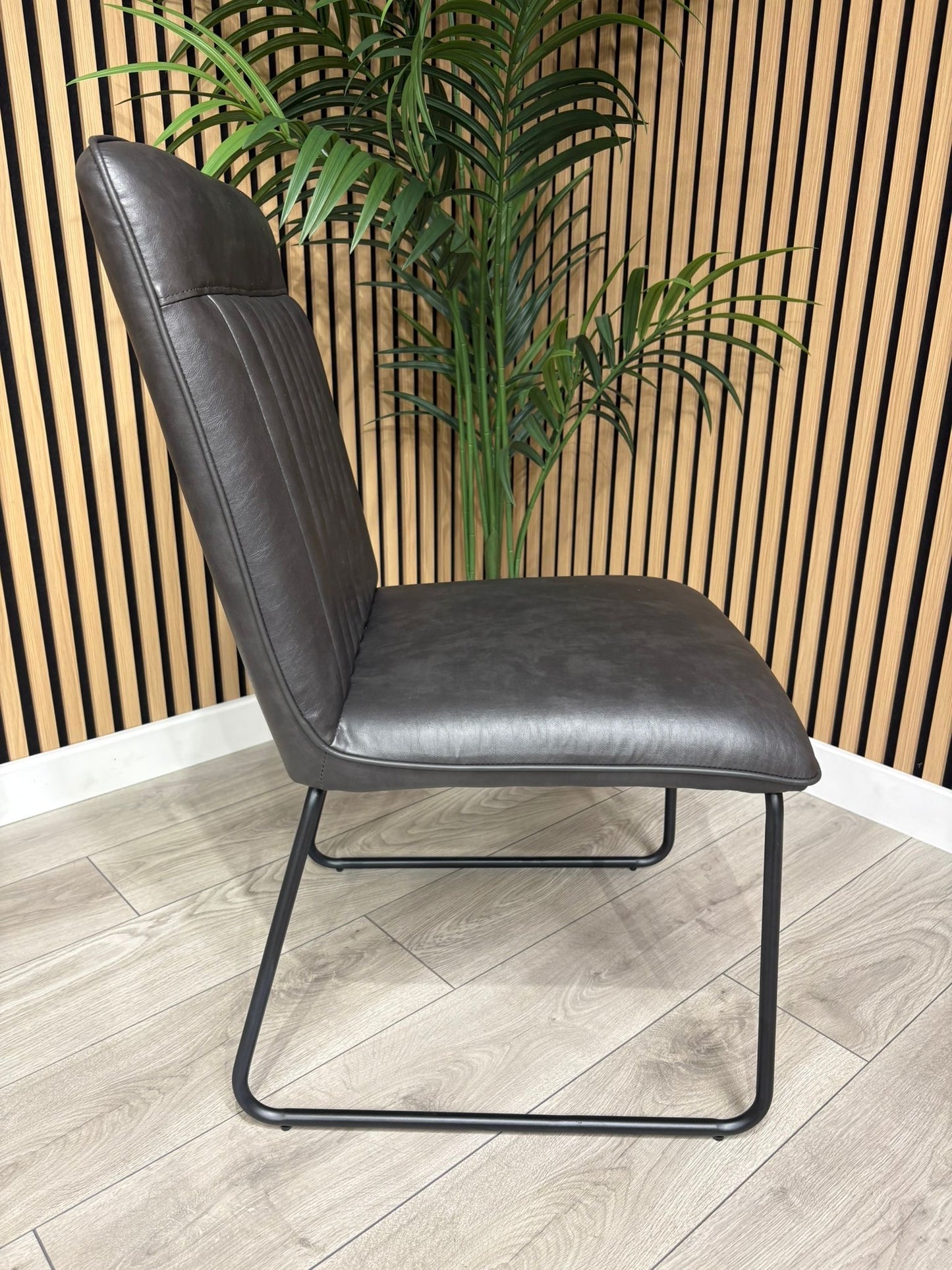 NEXT Sample - New Bronx Leather Dining Chairs