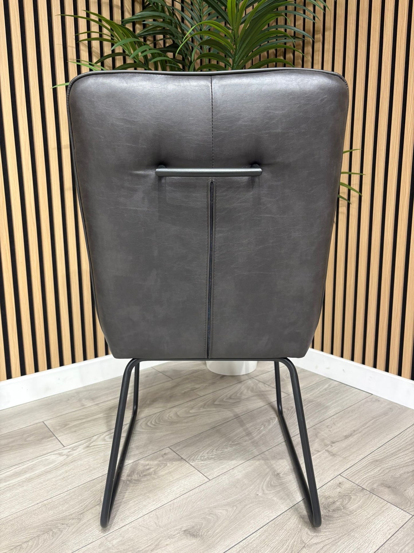 NEXT Sample - New Bronx Leather Dining Chairs