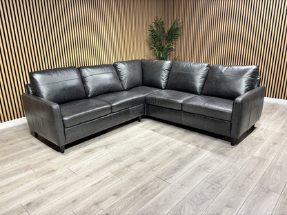 John Lewis BAILEY Style Leather 2 Corner 2 Sofa - RRP £3,679