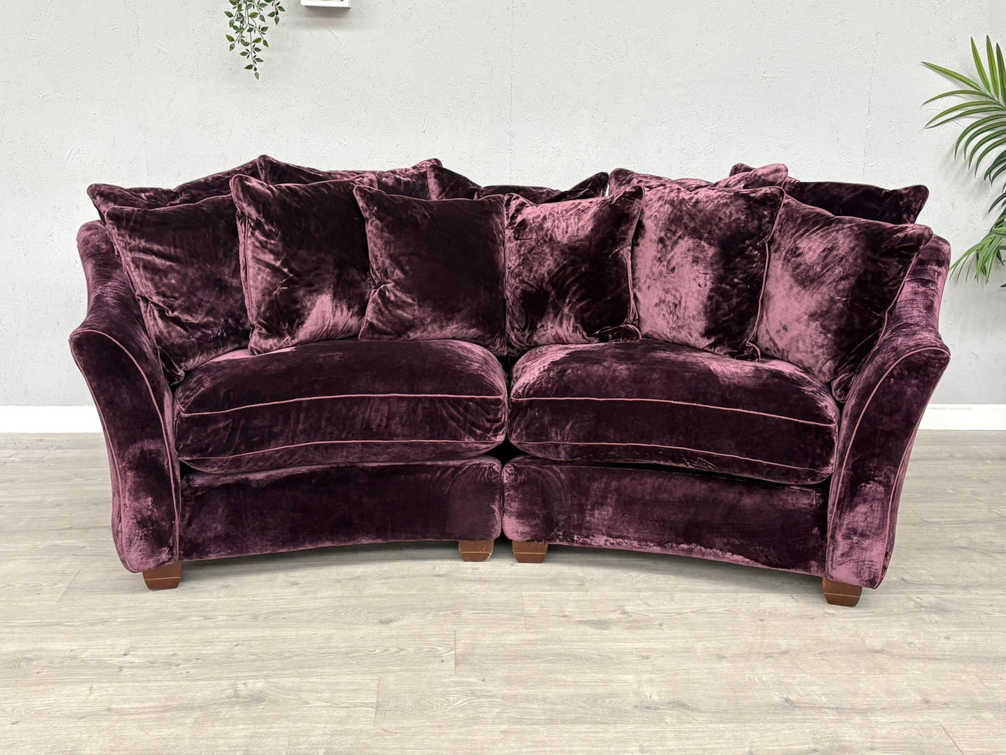 Westbridge Premium Fabric Large Curved Sofa - RRP £2599