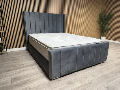 Aurel Bed Frame. Available in all sizes, Mattress Sold Separately