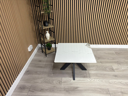 NEXT Sample - Crete Marble Effect End Table, RRP £300