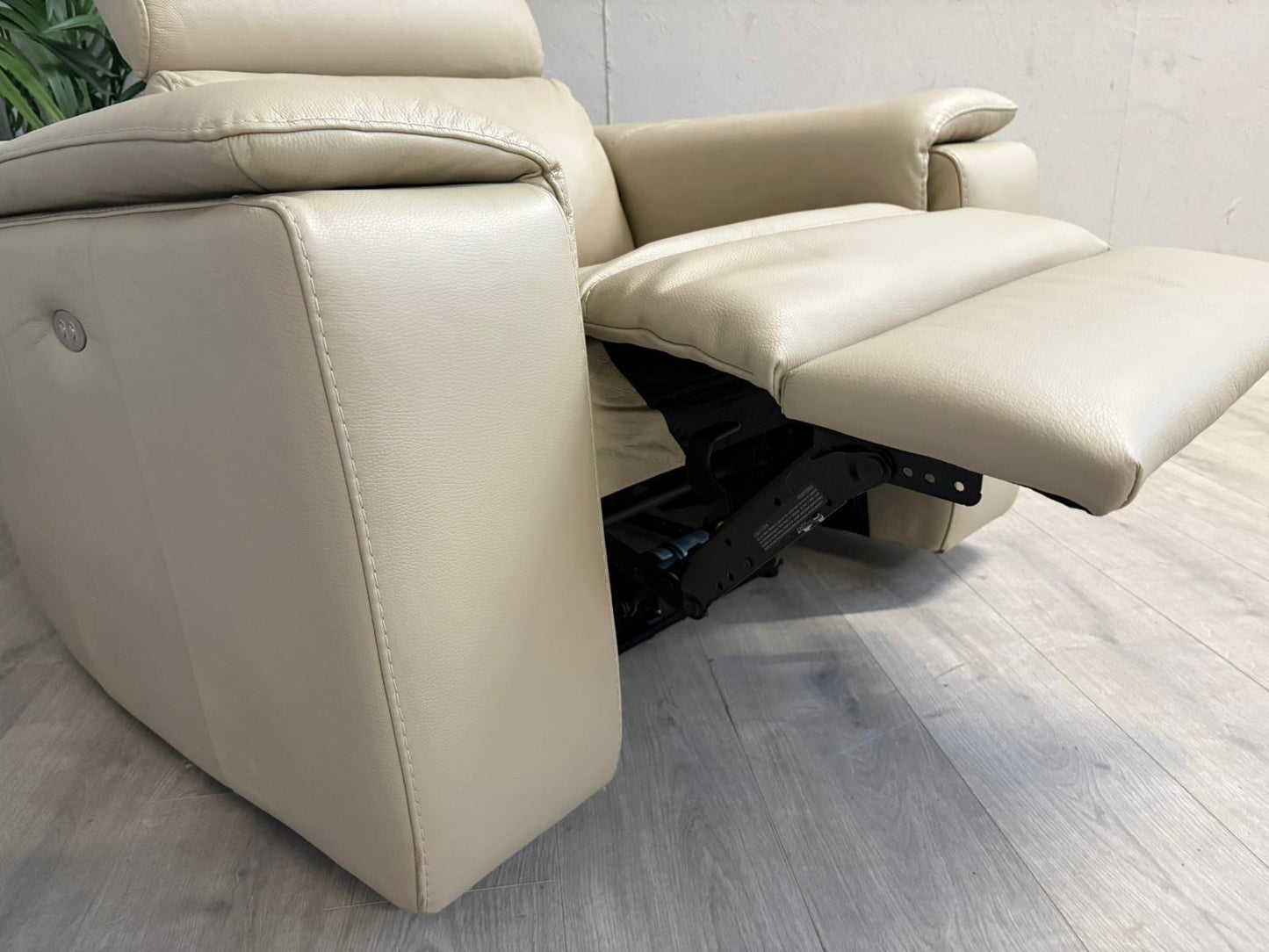 Furniture Village - Nicoletti Davide Leather Power Recliner Chair - RRP £1995