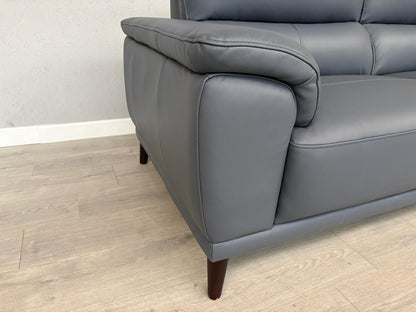 Furniture Village - Morgan 3 Seater + 2 Seater Leather Sofa Set RRP £2890