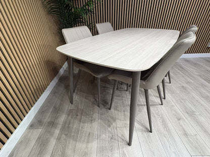 DFS Sample - SOLO Dining Table Set, RRP: £1299