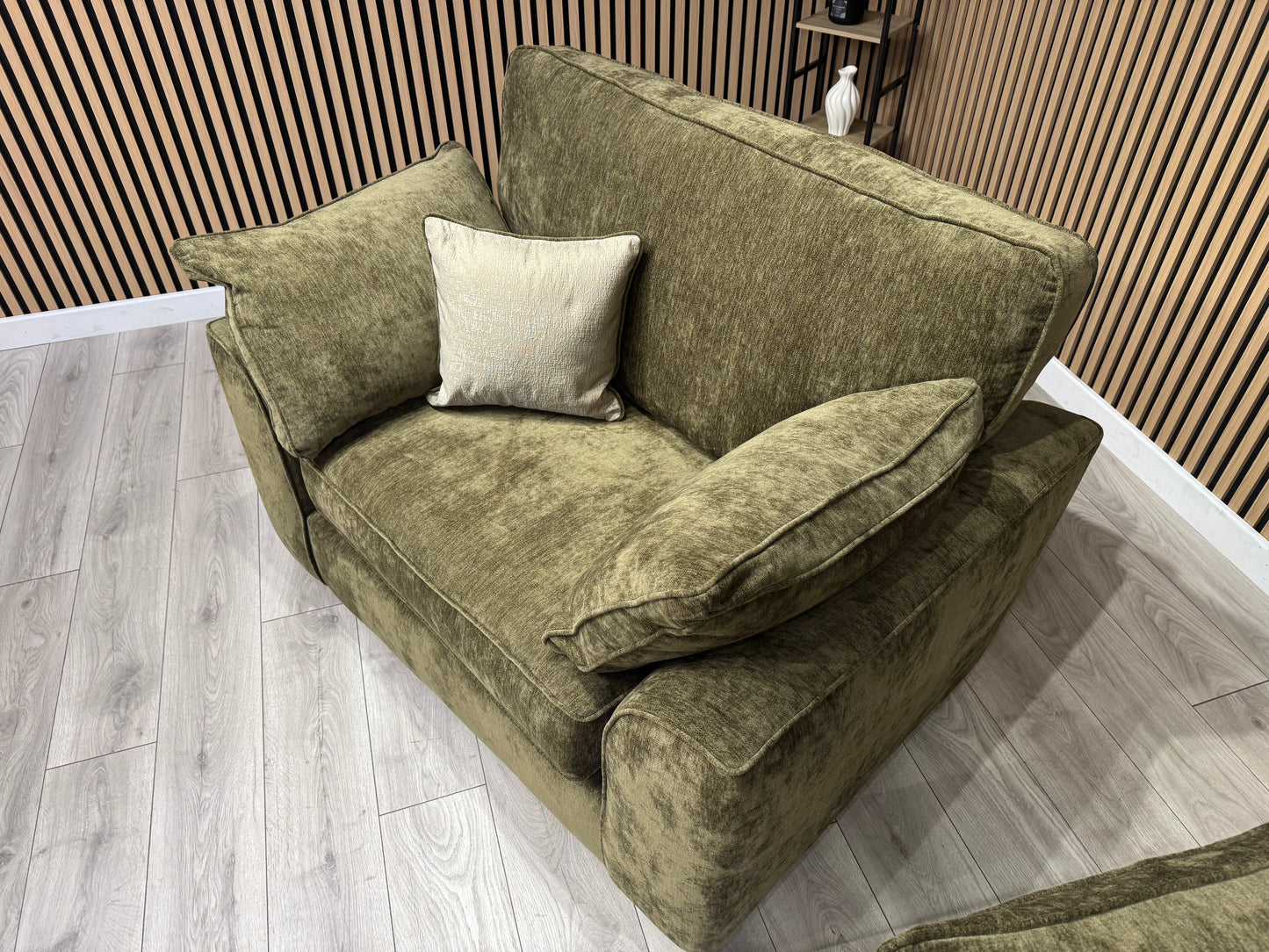 NEXT Stamford Style Fabric 4 Seater Sofa + Love Chair Set - RRP £2550