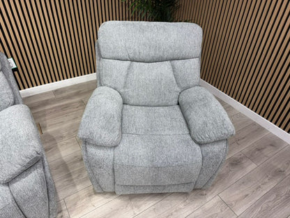 Havana Fabric 2 Seater Sofa + Armchair Power Recliner Sofa Set - RRP £3298
