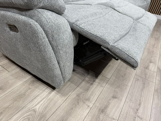 Havana Fabric 2 Seater Sofa + Armchair Power Recliner Sofa Set - RRP £3298