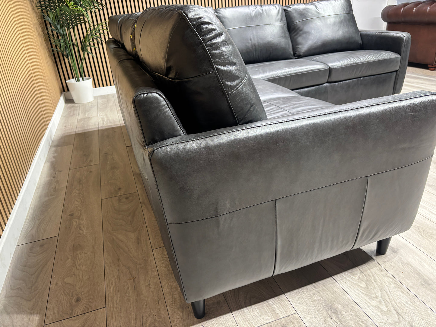 John Lewis BAILEY Style Leather 2 Corner 2 Sofa - RRP £3,679