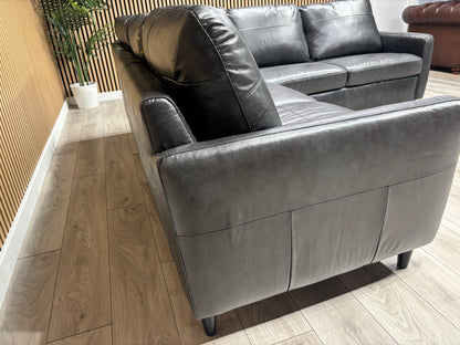 John Lewis BAILEY Style Leather 2 Corner 2 Sofa - RRP £3,679