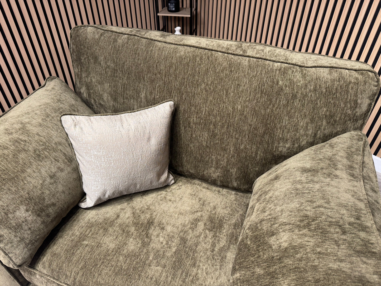 NEXT Stamford Style Fabric 4 Seater Sofa + Love Chair Set - RRP £2550