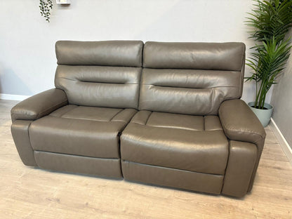 Furniture Village CINEMAX Leather 3 Seater Power Reclining Sofa - RRP £2,395