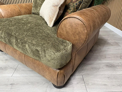 Viscount Fabric 3 Seater Sofa + Love Chair Set - RRP £3898