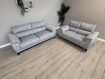 Furniture Village - Morgan 3 Seater + 2 Seater Fabric Sofa Set RRP £2890