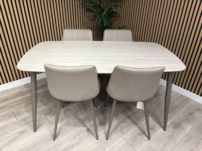 DFS Sample - SOLO Dining Table Set, RRP: £1299