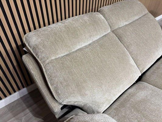 DFS Sample - Cadenza Style Fabric 2 Seater Power Sofa - RRP £