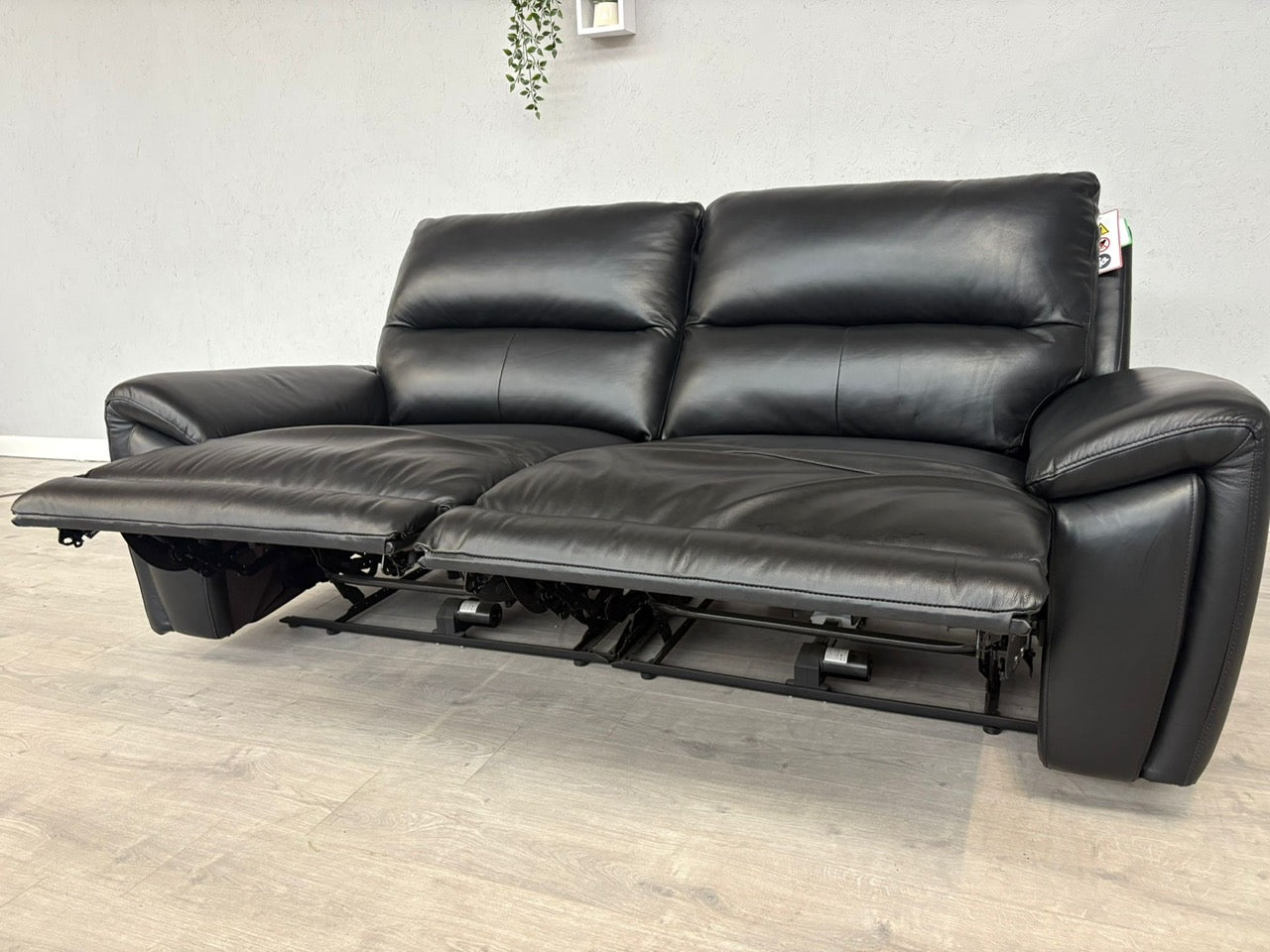 DFS Kaden Leather 3 Seater Power Recliner Sofa - RRP £1099
