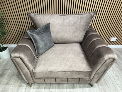 DFS - Cherished Style 3 Seater + Love Chair Sofa Set, Formal Back - RRP £2,399