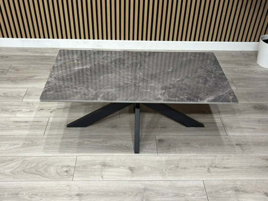 NEXT Sample - Crete Marble Effect Coffee Table, RRP £429