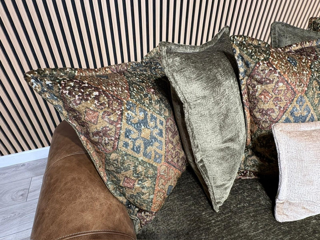 Viscount Fabric 3 Seater Sofa + Love Chair Set - RRP £3898