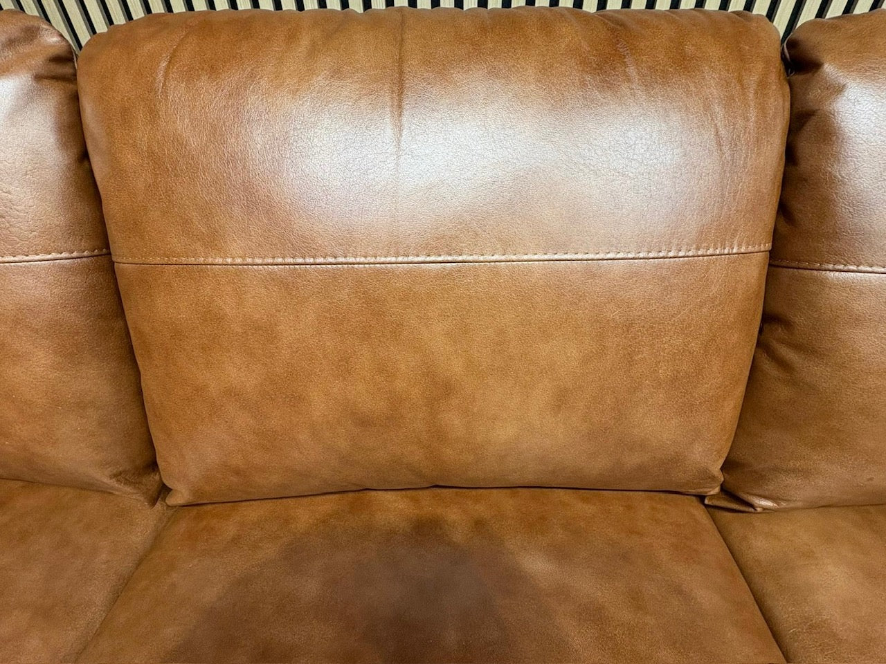 John Lewis BAILEY Style LHF Leather 3 Seater Chaise End Sofa, Tan - RRP £3,449