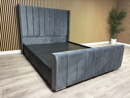 Aurel Bed Frame. Available in all sizes, Mattress Sold Separately