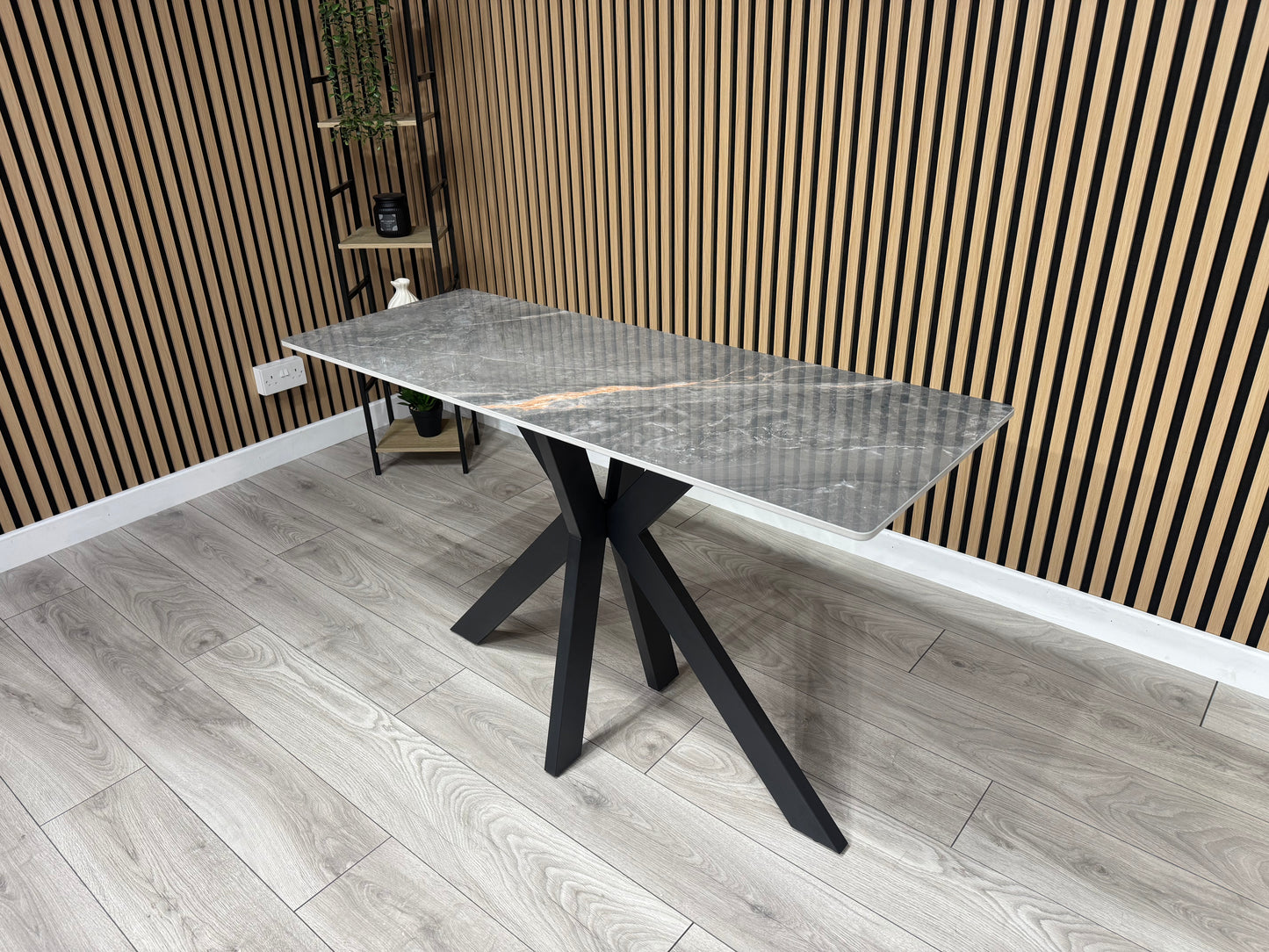 NEXT Sample - CRETE Marble Effect Console Table  - RRP £429