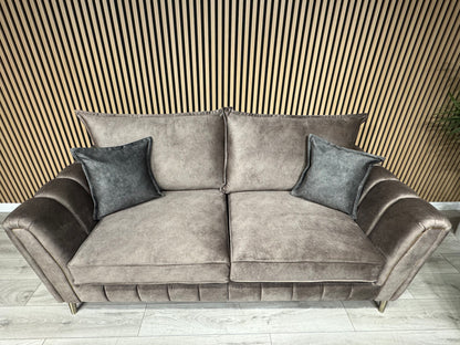 DFS - Cherished Style 3 Seater + Love Chair Sofa Set, Formal Back - RRP £2,399