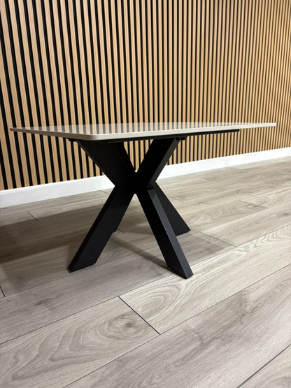 NEXT Sample - Crete Marble Effect End Table, RRP £300