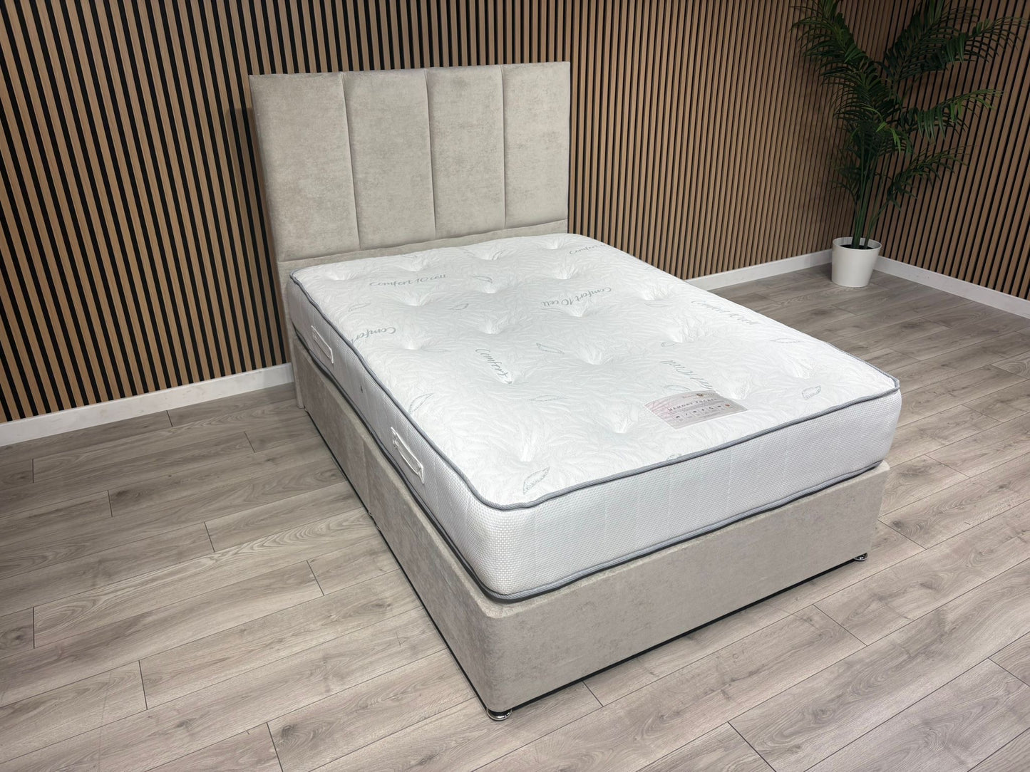 Memory Pocket Mattress Divan Bed Set - Different sizes available