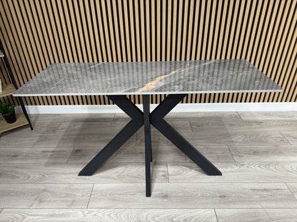 NEXT Sample - CRETE Marble Effect Console Table  - RRP £429