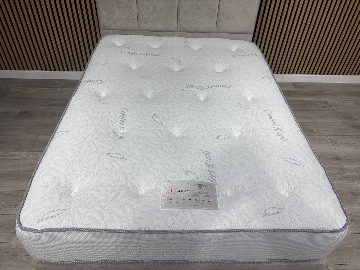 Memory Pocket Mattress Divan Bed Set - Different sizes available