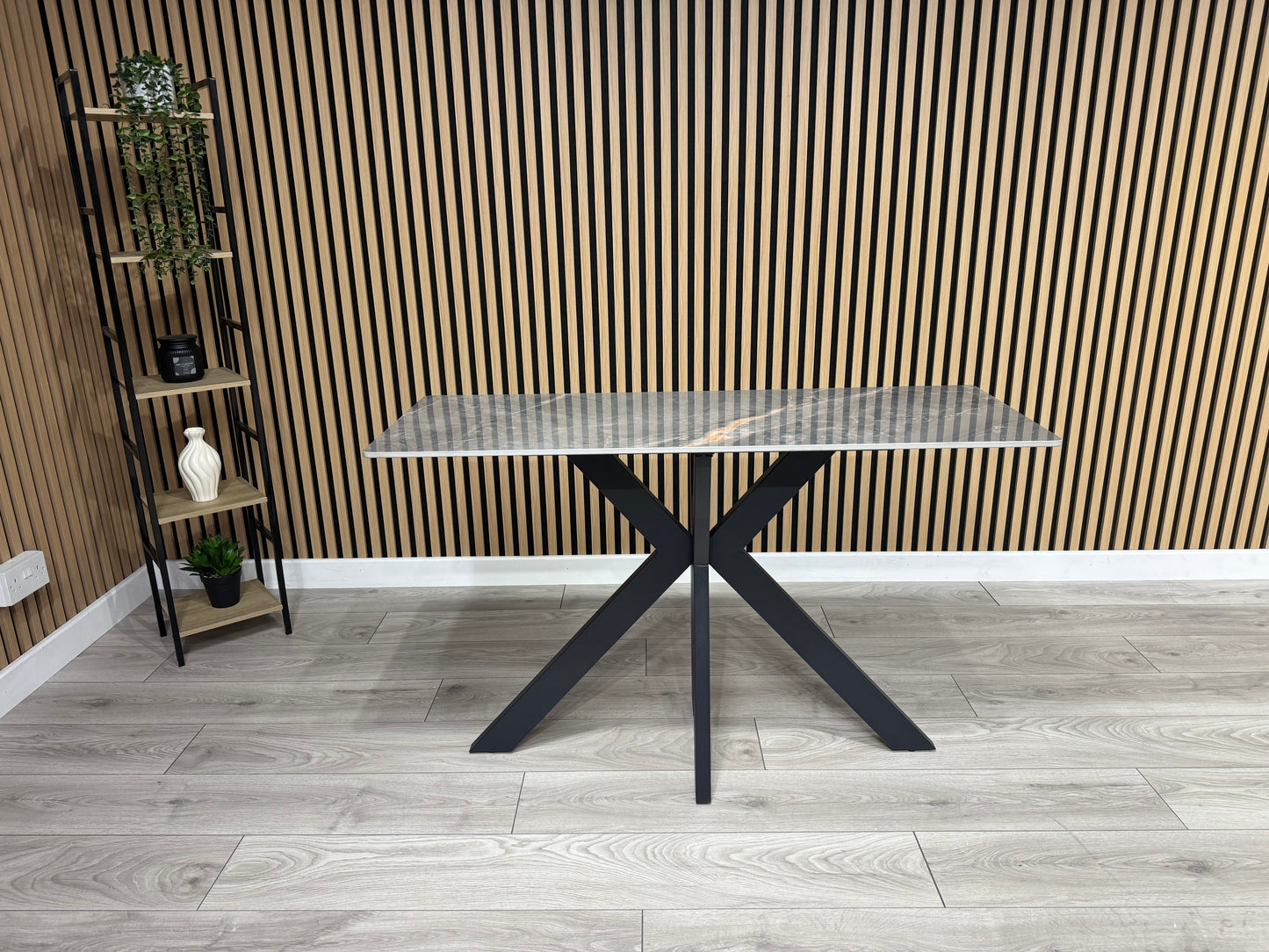 NEXT Sample - CRETE Marble Effect Console Table  - RRP £429