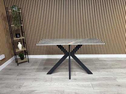NEXT Sample - CRETE Marble Effect Console Table  - RRP £429